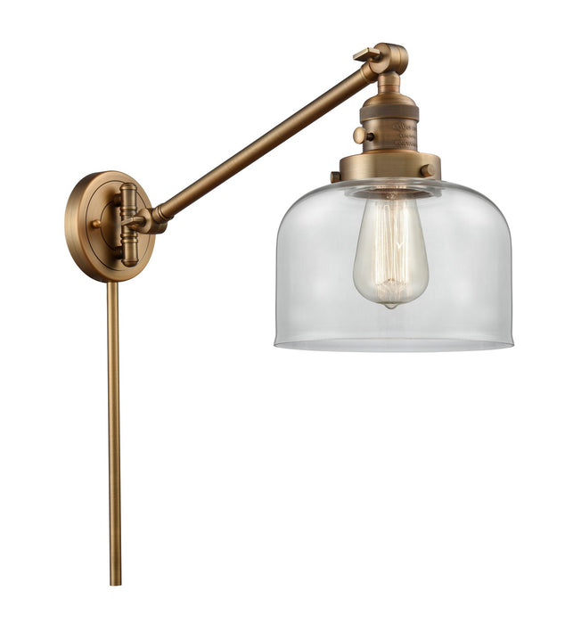 Innovations 237-BB-G72-LED LED Swing Arm Lamp, Brushed Brass