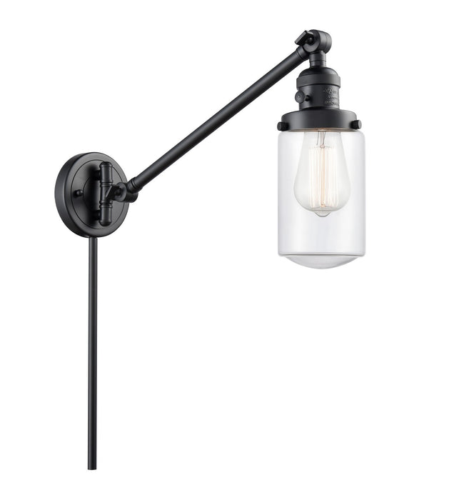 Innovations 237-BK-G312-LED LED Swing Arm Lamp, Matte Black