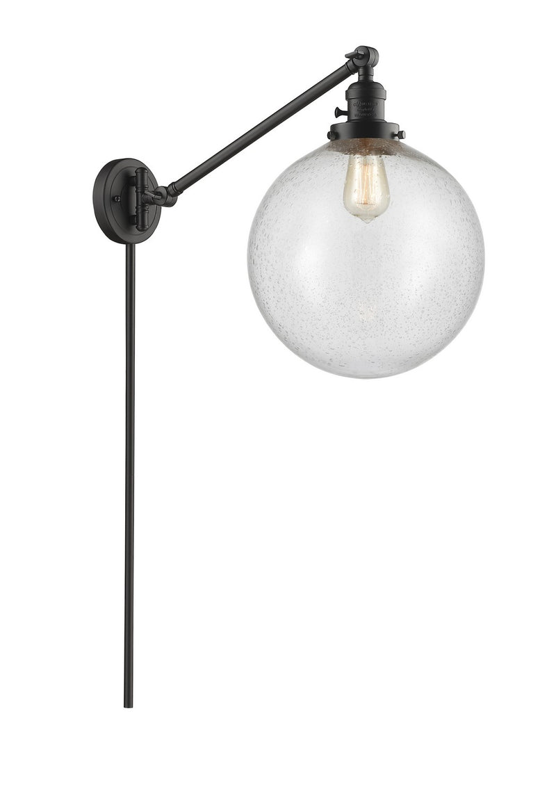 Innovations 237-OB-G204-12 One Light Swing Arm Lamp, Oil Rubbed Bronze