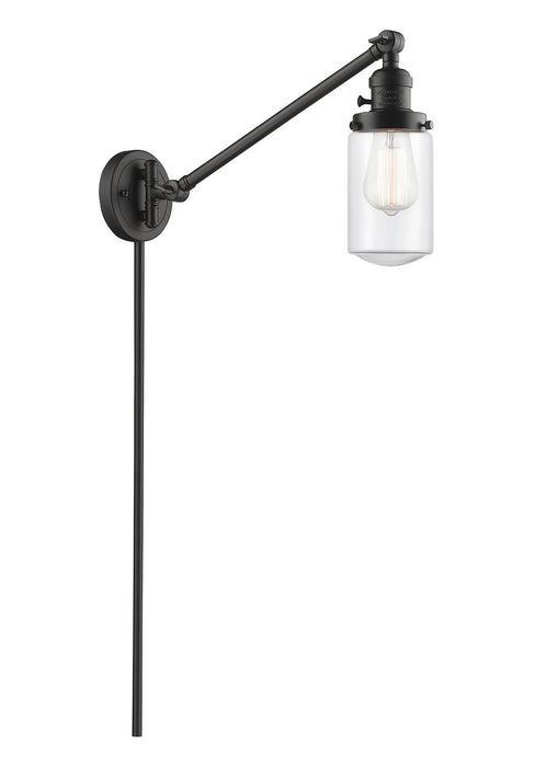 Innovations 237-OB-G312-LED LED Swing Arm Lamp, Oil Rubbed Bronze