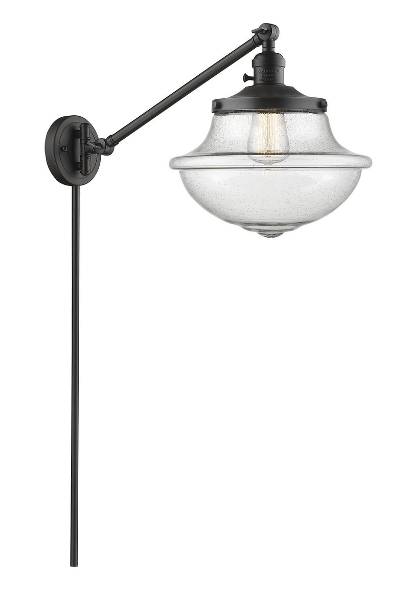 Innovations 237-OB-G544-LED LED Swing Arm Lamp, Oil Rubbed Bronze