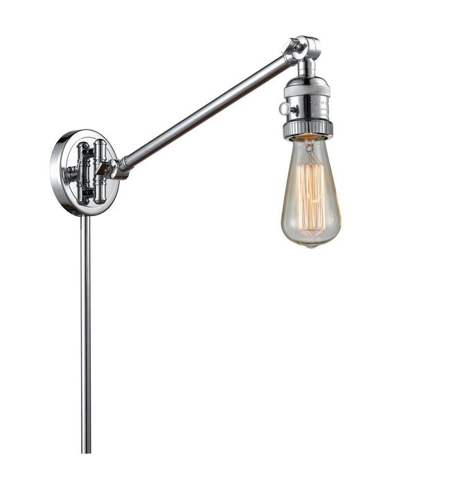 Innovations 237-PC One light Swing Arm With Switch, Polished Chrome