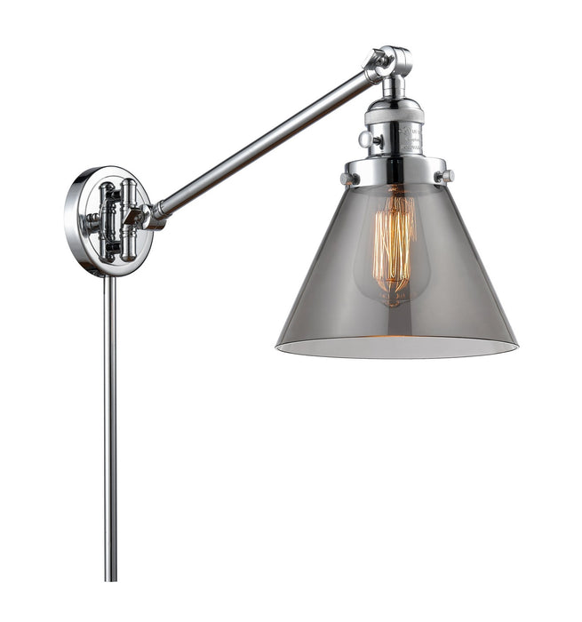 Innovations 237-PC-G43-LED LED Swing Arm Lamp, Polished Chrome