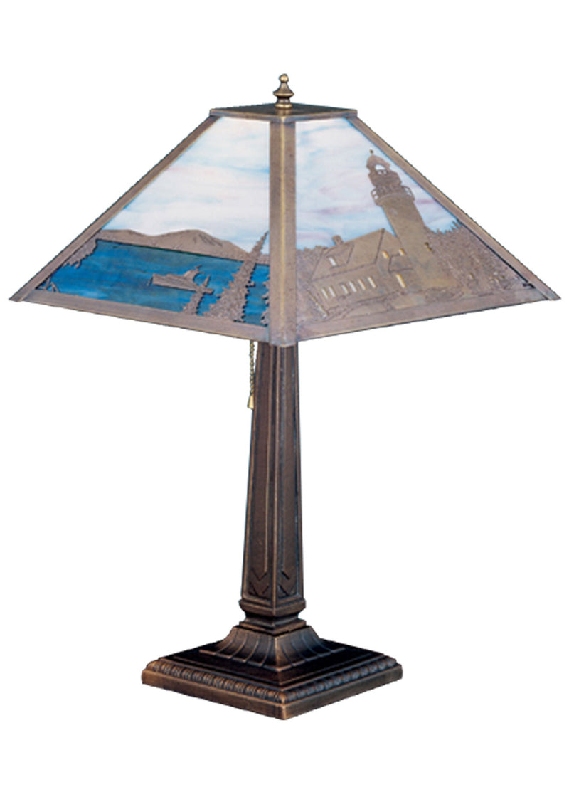 Meyda Tiffany 26763 Table Lamp, Timeless Bronze