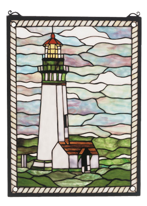 Meyda Tiffany 55949 Window, Purple/Blue Ca Beige