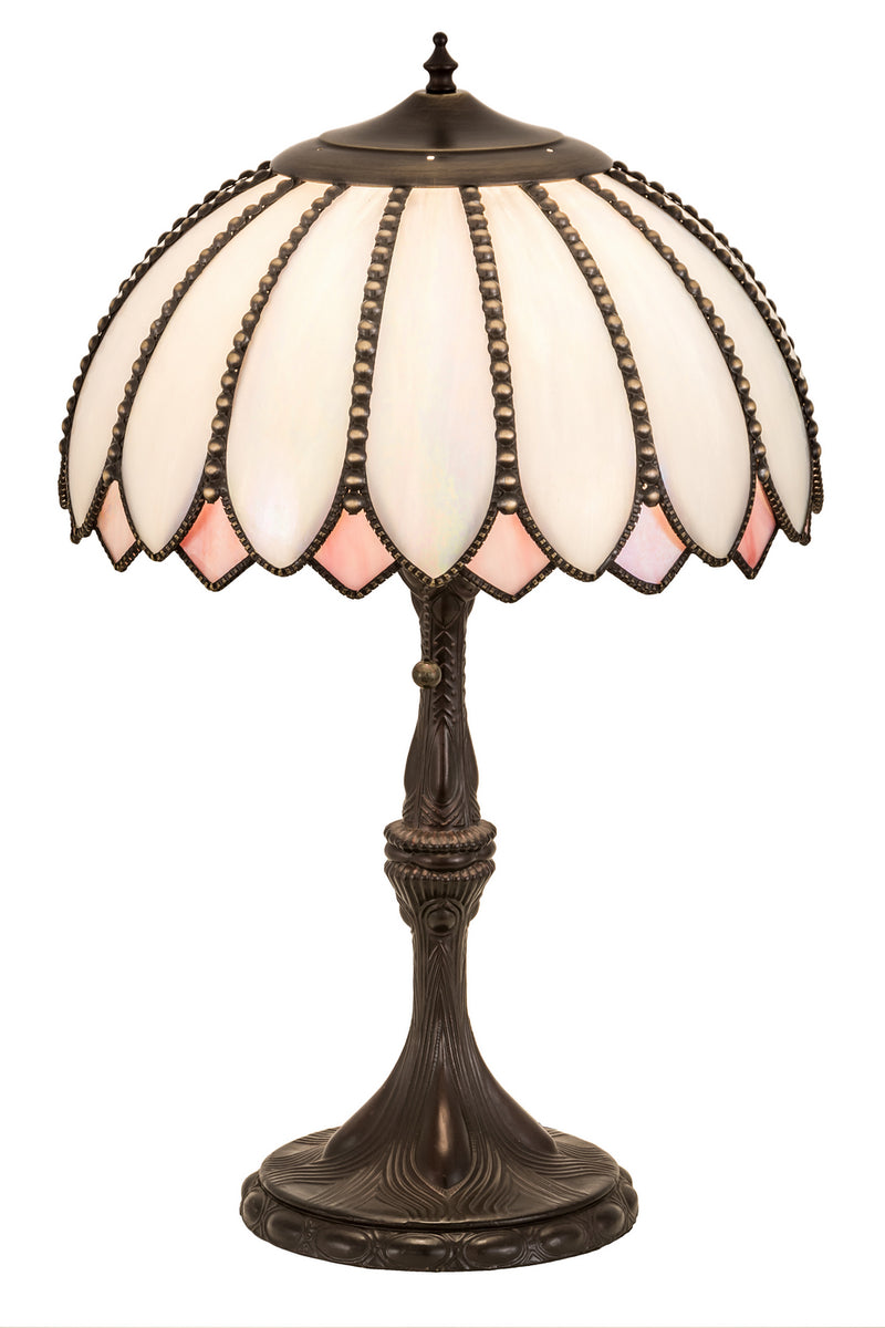 Meyda Tiffany 31295 One Light Table Lamp, Antique