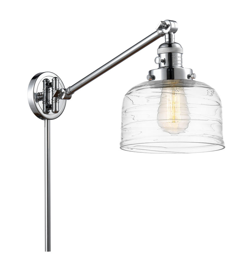 Innovations 237-PC-G713 One Light Swing Arm Lamp, Polished Chrome