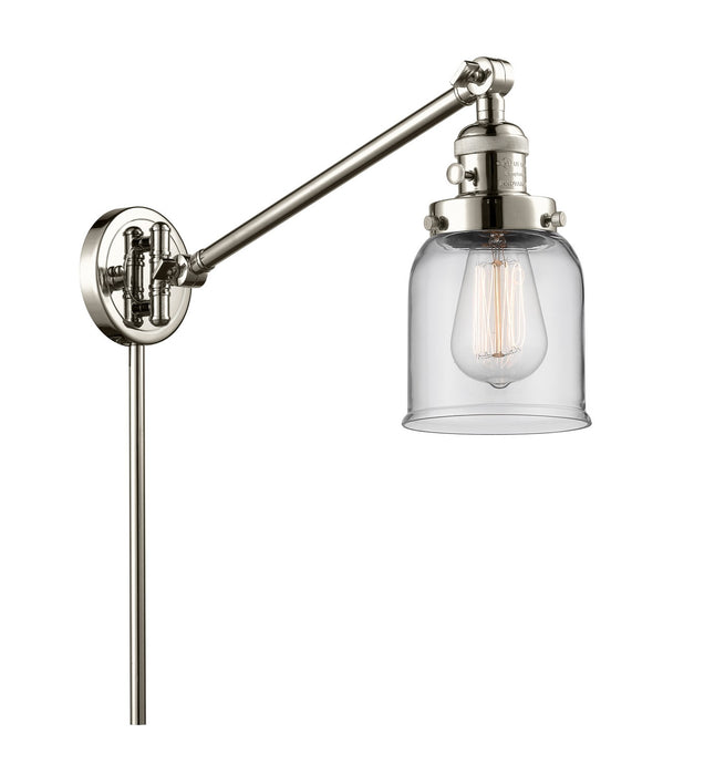 Innovations 237-PN-G52-LED LED Swing Arm Lamp, Polished Nickel