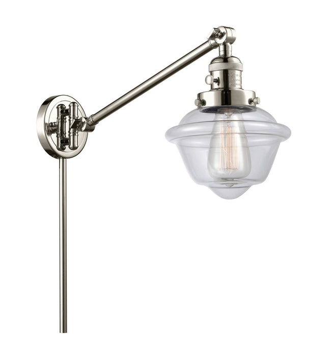Innovations 237-PN-G532-LED LED Swing Arm Lamp, Polished Nickel