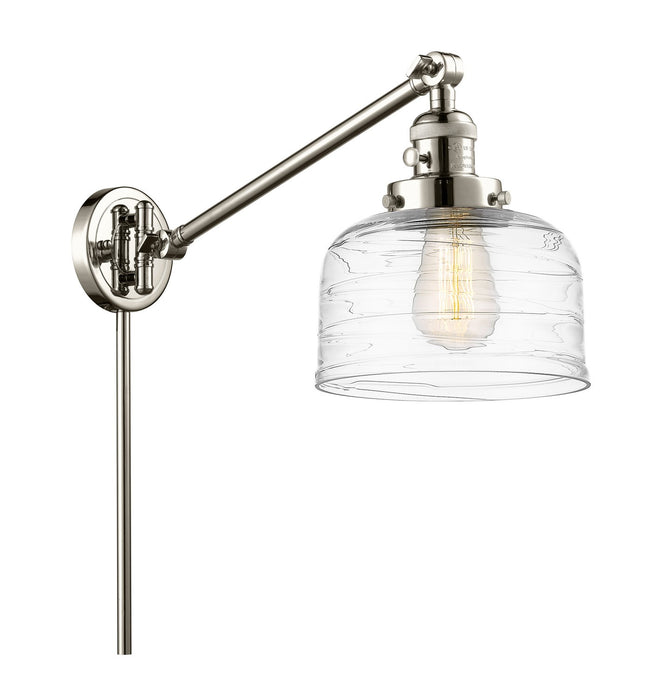 Innovations 237-PN-G713 One Light Swing Arm Lamp, Polished Nickel