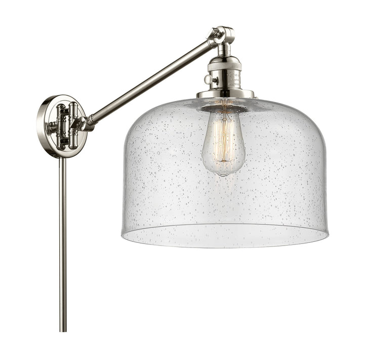 Innovations 237-PN-G74-L-LED LED Swing Arm Lamp, Polished Nickel