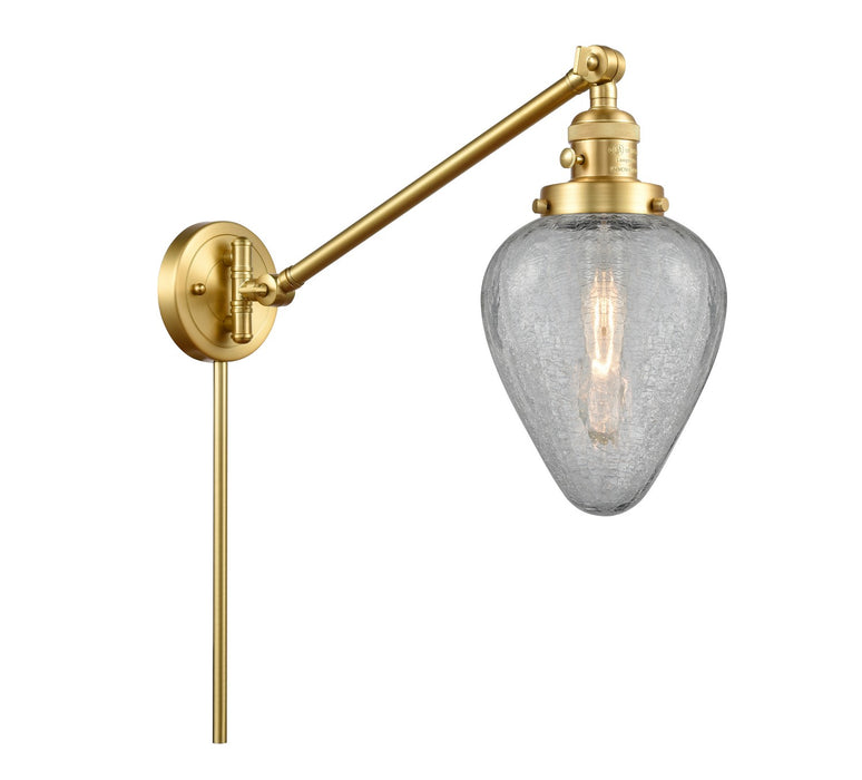 Innovations 237-SG-G165-LED LED Swing Arm Lamp, Satin Gold
