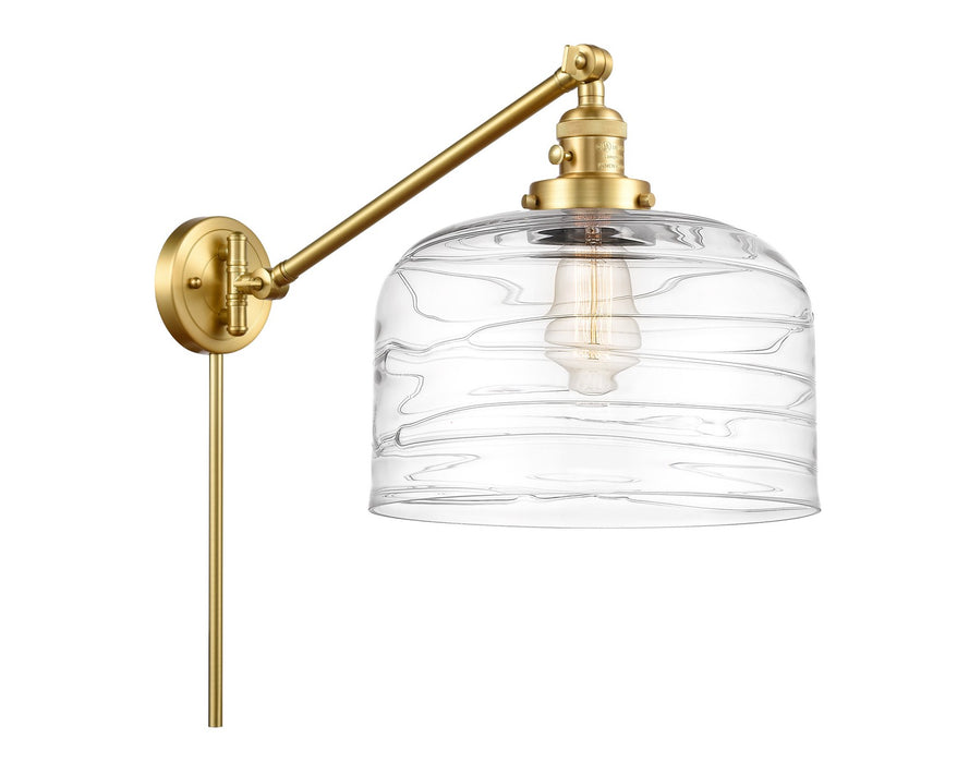 Innovations 237-SG-G713-L One Light Swing Arm Lamp, Satin Gold
