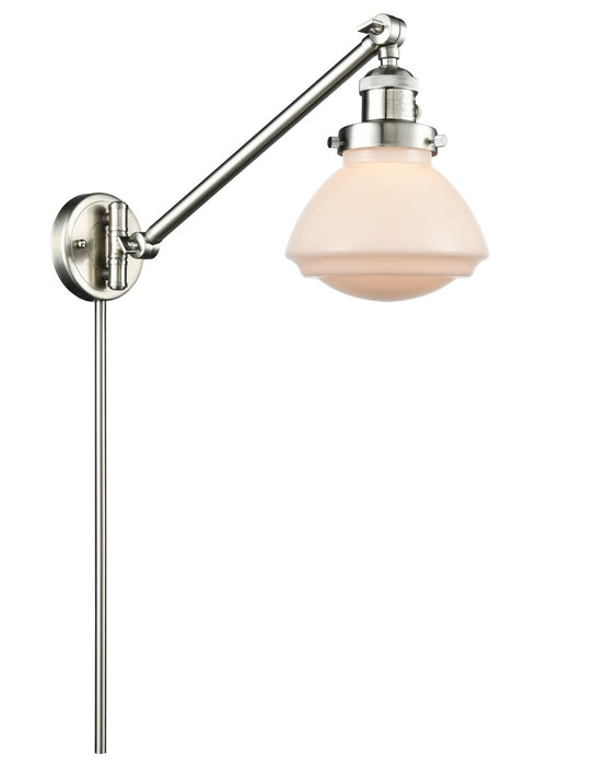 Innovations 237-SN-G321-LED LED Swing Arm Lamp, Brushed Satin Nickel