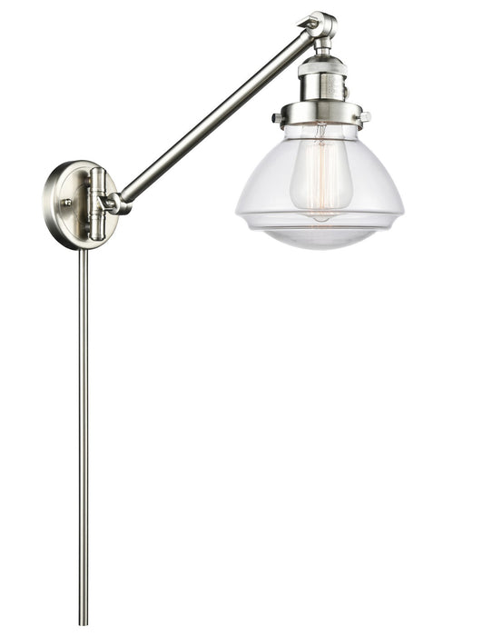 Innovations 237-SN-G322-LED LED Swing Arm Lamp, Brushed Satin Nickel