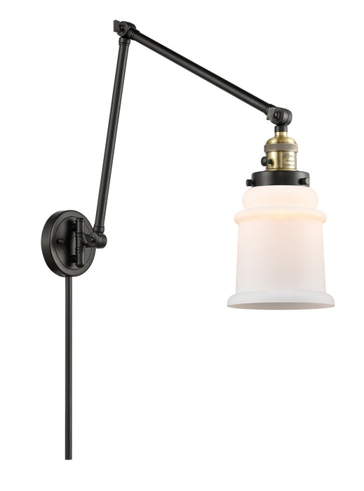 Innovations 238-BAB-G181 LED Swing Arm Lamp, Black Antique Brass