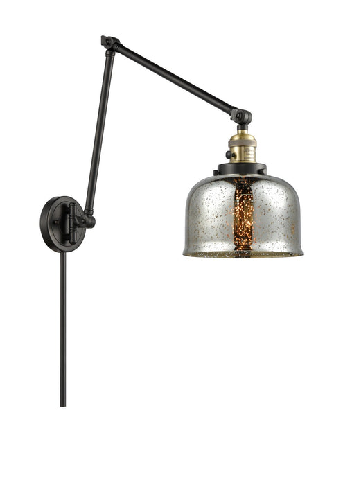 Innovations 238-BAB-G78 One Light Swing Arm Lamp, Black Antique Brass