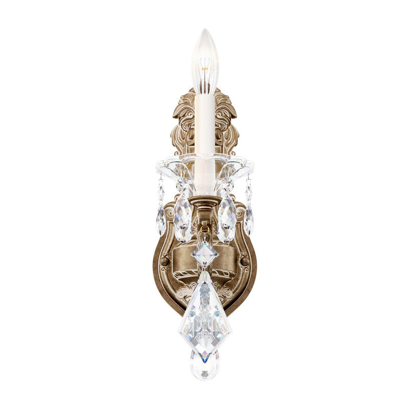 Schonbek 5069-26R One Light Wall Sconce, French Gold