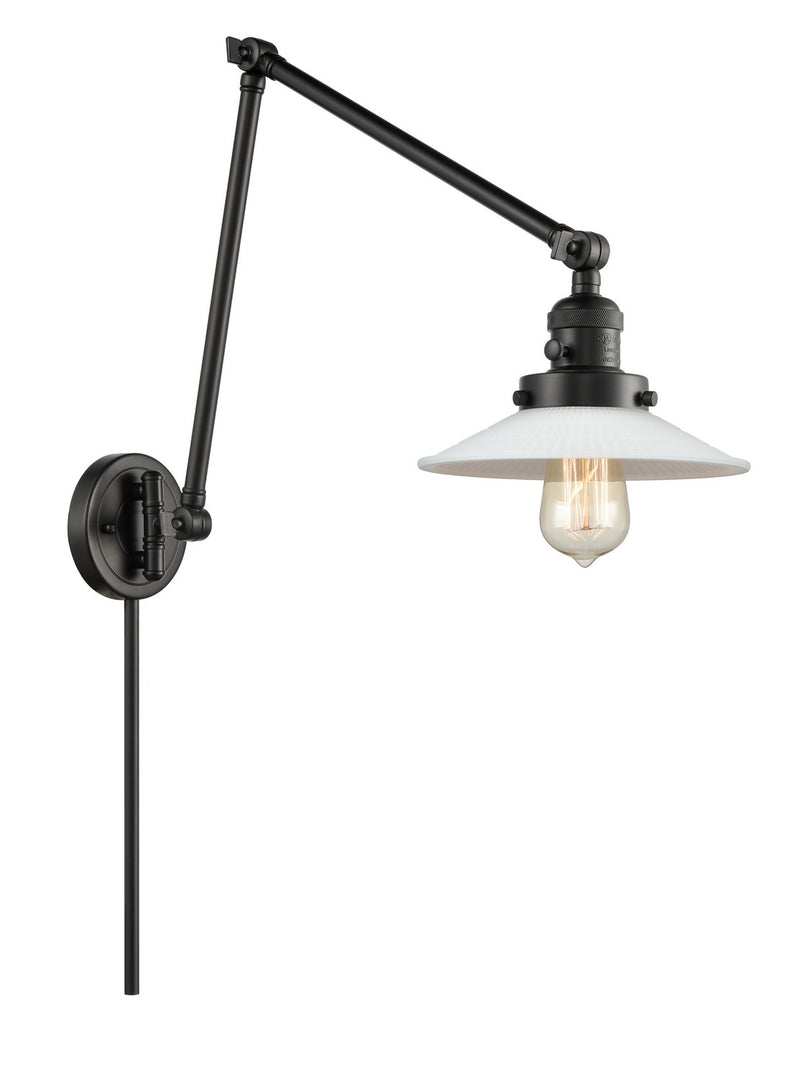 Innovations 238-BK-G1 LED Swing Arm Lamp, Matte Black
