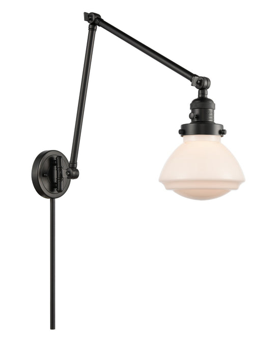 Innovations 238-BK-G321 LED Swing Arm Lamp, Matte Black