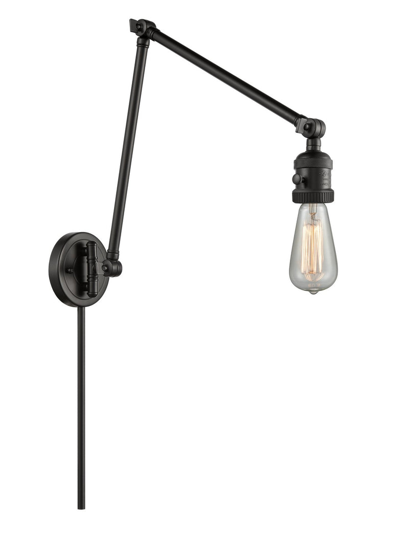 Innovations 238-BK-LED LED Swing Arm Lamp, Matte Black