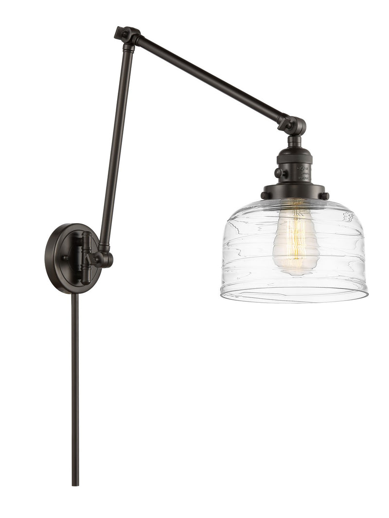 Innovations 238-OB-G713 One Light Swing Arm Lamp, Oil Rubbed Bronze
