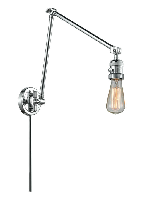 Innovations 238-PC One Light Swing Arm Lamp, Polished Chrome