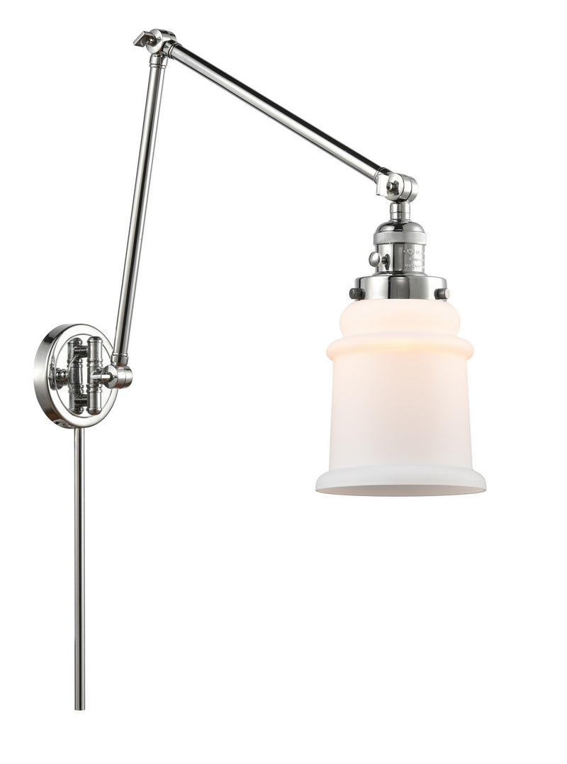 Innovations 238-PC-G181 LED Swing Arm Lamp, Polished Chrome