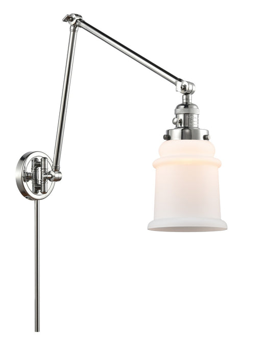 Innovations 238-PC-G181 LED Swing Arm Lamp, Polished Chrome