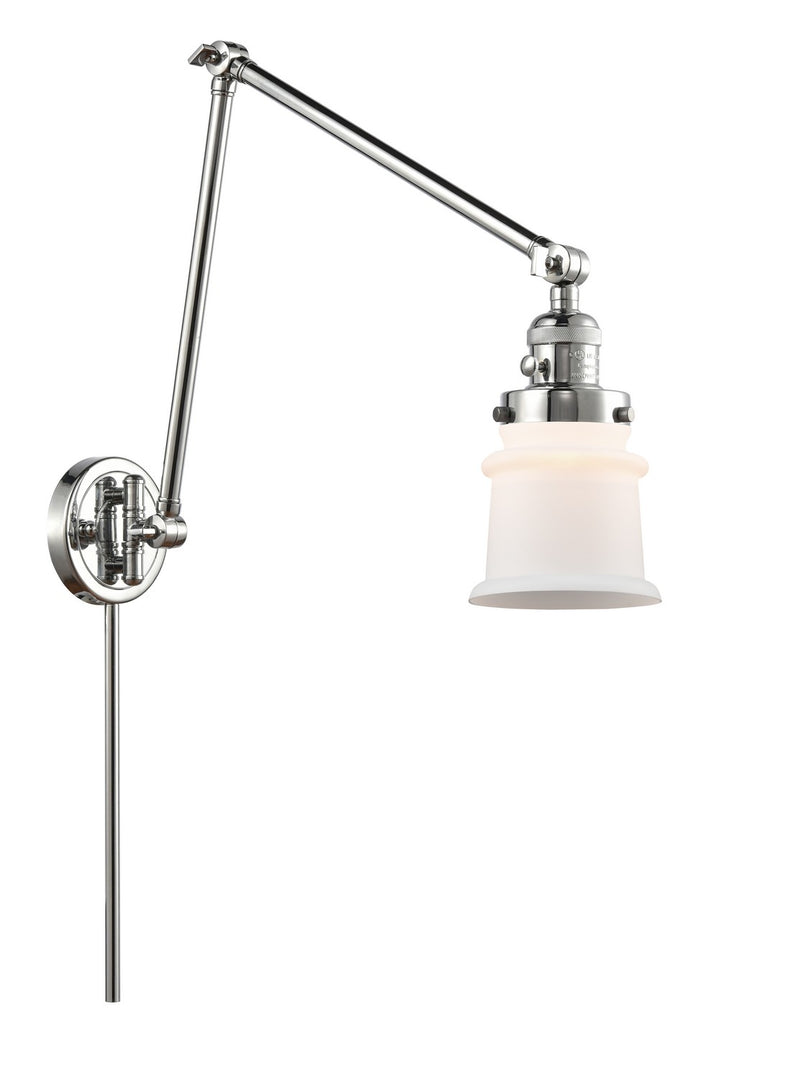 Innovations 238-PC-G181S LED Swing Arm Lamp, Polished Chrome