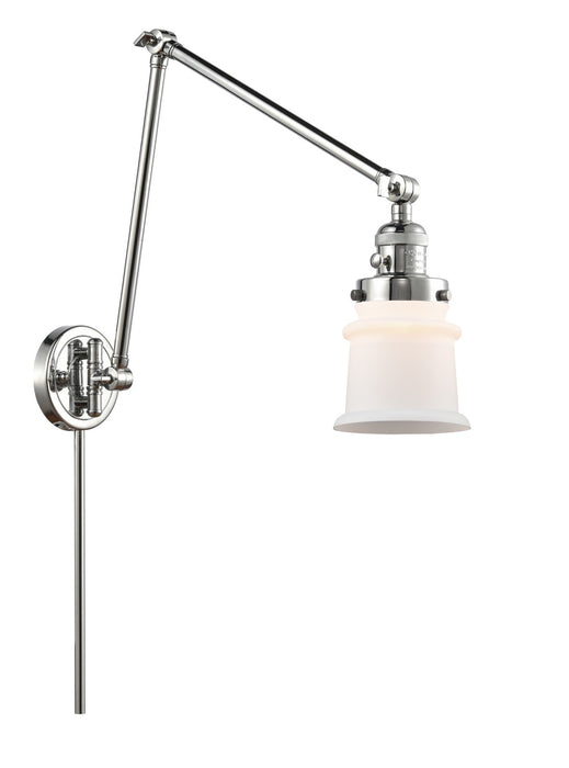Innovations 238-PC-G181S LED Swing Arm Lamp, Polished Chrome