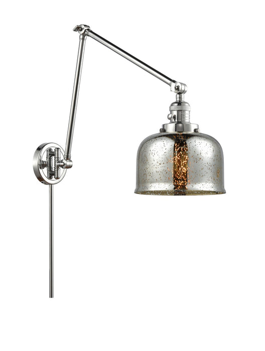 Innovations 238-PC-G78 One Light Swing Arm Lamp, Polished Chrome