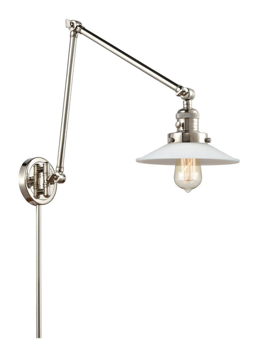 Innovations 238-PN-G1 LED Swing Arm Lamp, Polished Nickel
