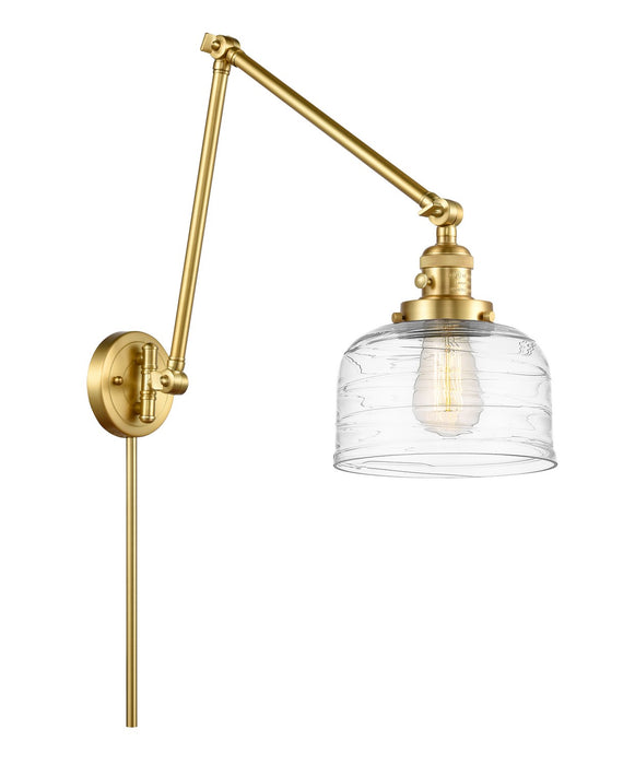 Innovations 238-SG-G713 One Light Swing Arm Lamp, Satin Gold