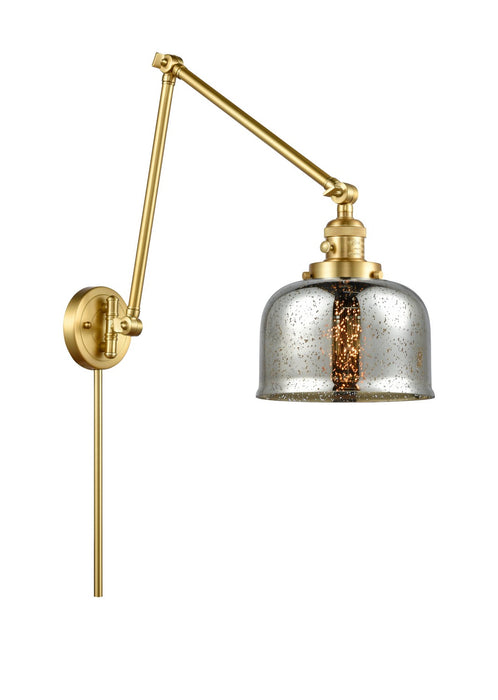 Innovations 238-SG-G78 One Light Swing Arm Lamp, Satin Gold