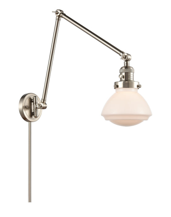 Innovations 238-SN-G321 LED Swing Arm Lamp, Brushed Satin Nickel