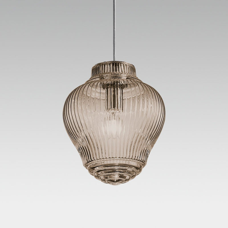 Zafferano ZA-LCL2109 One Light Pendant, Grey