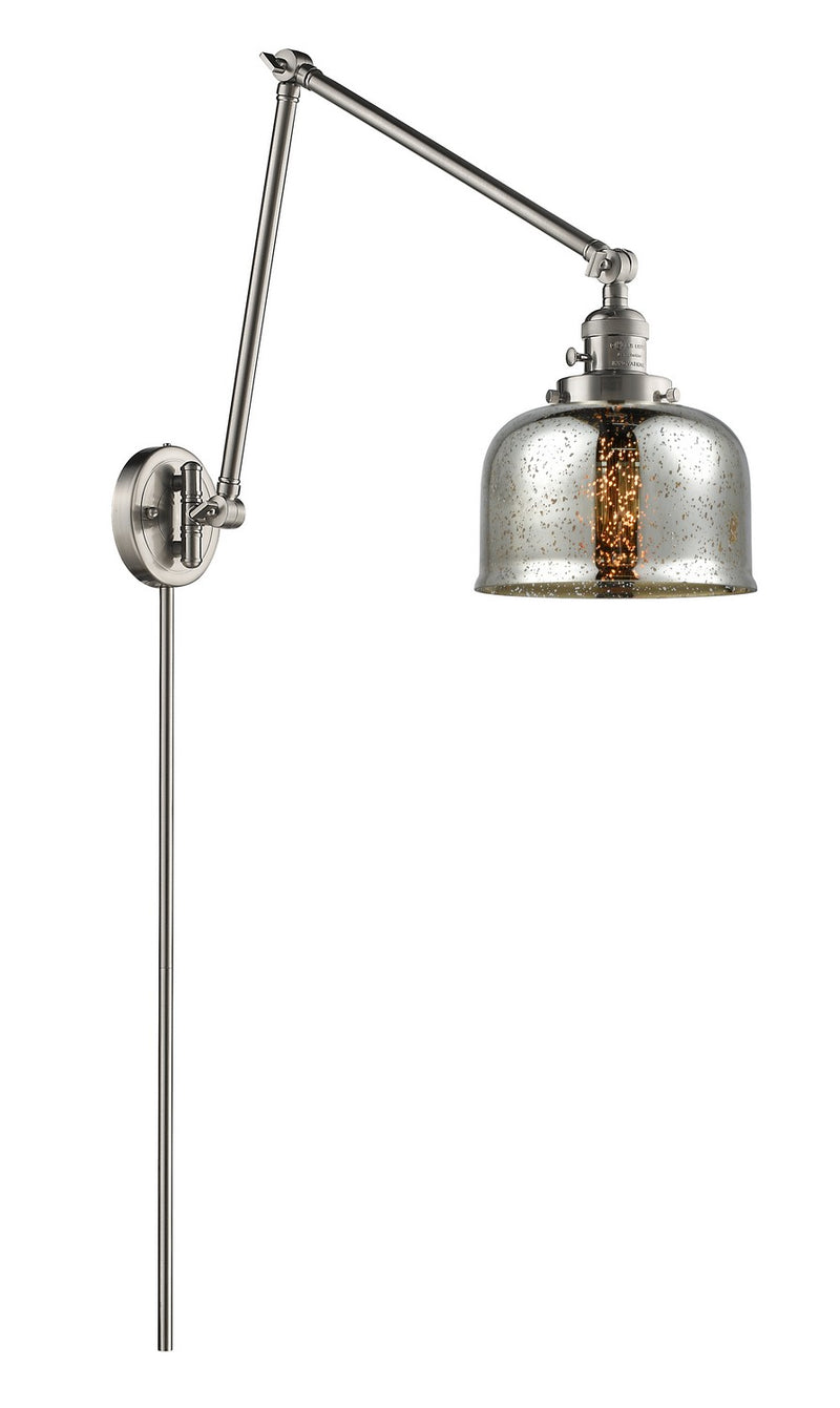 Innovations 238-SN-G78-LED LED Swing Arm Lamp, Brushed Satin Nickel