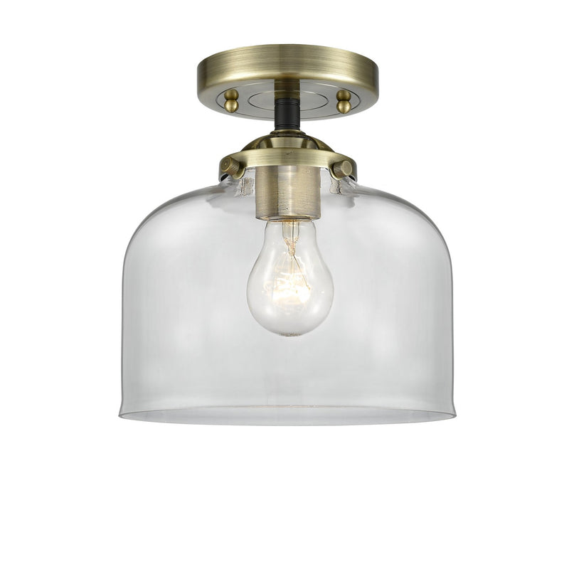 Innovations 284-1C-BAB-G72-LED LED Semi-Flush Mount, Black Antique Brass