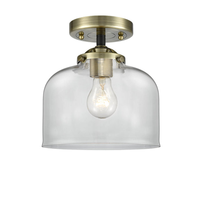 Innovations 284-1C-BAB-G72-LED LED Semi-Flush Mount, Black Antique Brass