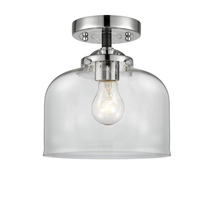 Innovations 284-1C-BPN-G72-LED LED Semi-Flush Mount, Black Polished Nickel