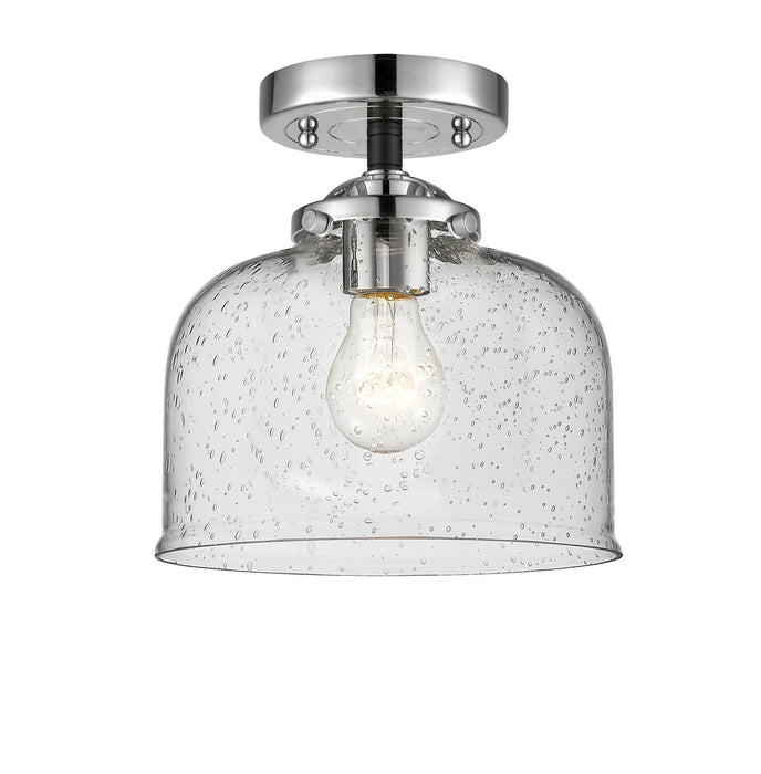 Innovations 284-1C-BPN-G74-LED LED Semi-Flush Mount, Black Polished Nickel