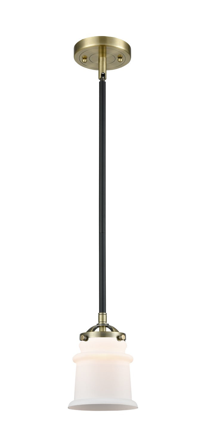 Innovations 284-1S-BAB-G181S One Light Mini Pendant, Black Antique Brass