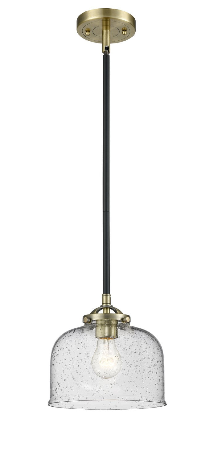 Innovations 284-1S-BAB-G74-LED LED Mini Pendant, Black Antique Brass