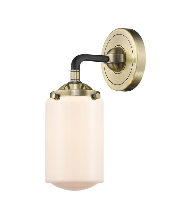 Innovations 284-1W-BAB-G311 One Light Wall Sconce, Black Antique Brass