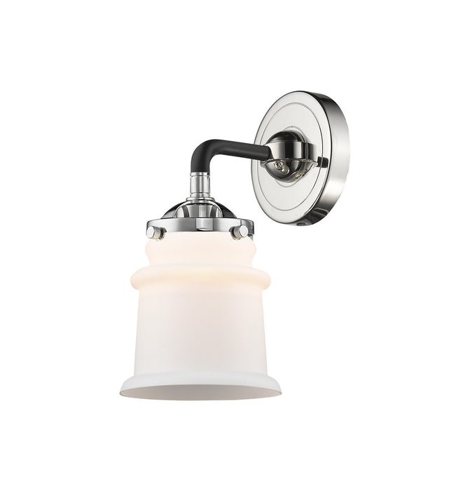 Innovations 284-1W-BPN-G181S One Light Wall Sconce, Black Polished Nickel