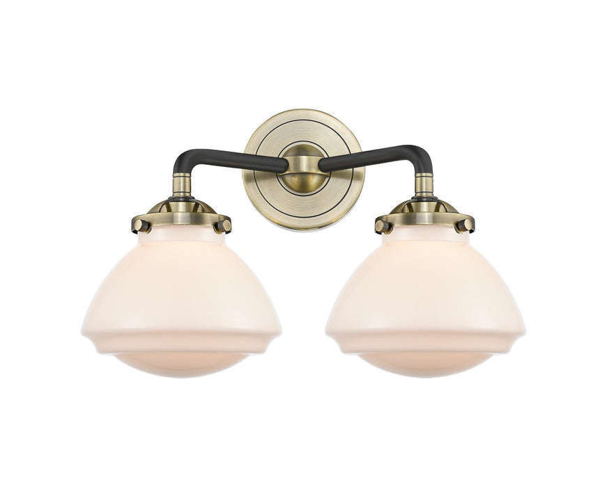 Innovations 284-2W-BAB-G321 Two Light Bath Vanity, Black Antique Brass