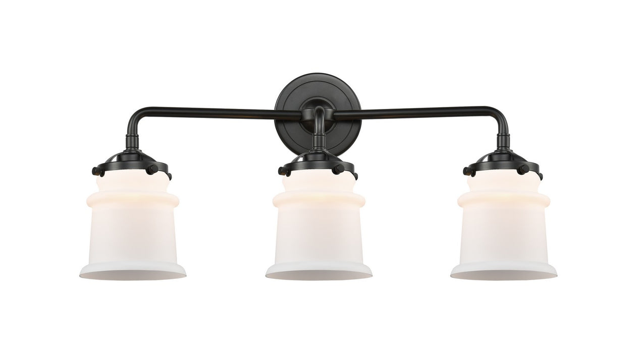 Innovations 284-3W-OB-G181S Three Light Bath Vanity, Oil Rubbed Bronze