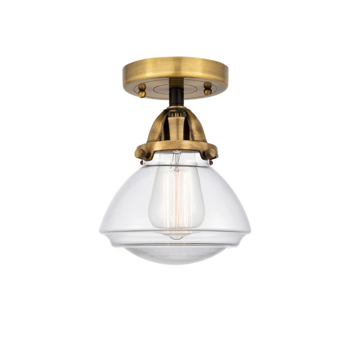 Innovations 288-1C-BAB-G322-LED LED Semi-Flush Mount, Black Antique Brass