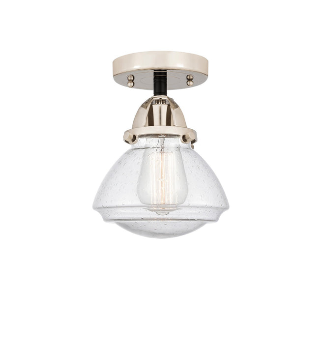 Innovations 288-1C-BPN-G324-LED LED Semi-Flush Mount, Black Polished Nickel